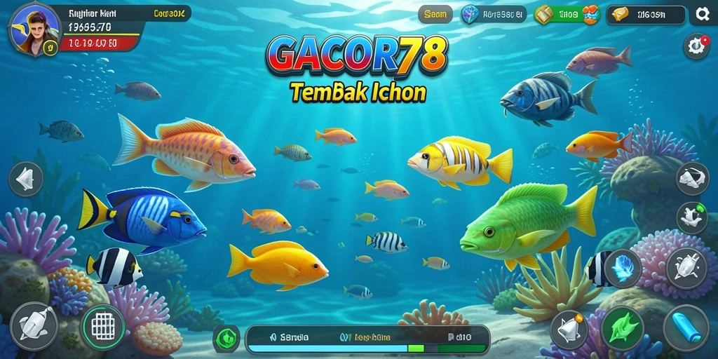 Gameplay Tembak Ikan di GACOR78 yang seru dan menantang.