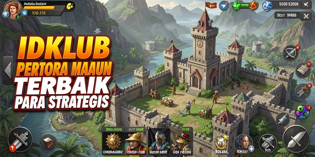Tampilan menarik dari gameplay Tower Defense yang mendebarkan.