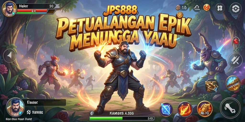 Screenshot gameplay JPS888 menampilkan aksi mendebarkan dalam petualangan yang seru.