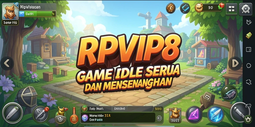 Tampilan gameplay menjanjikan kesenangan bermain Idle.