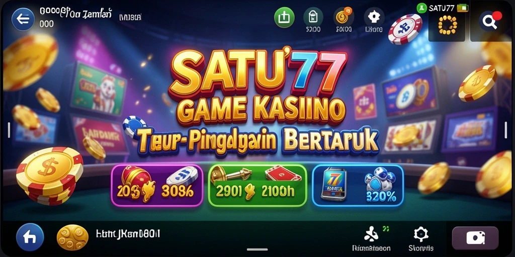 Tampilan menarik dari gameplay SATU77 yang dinamis dan seru.