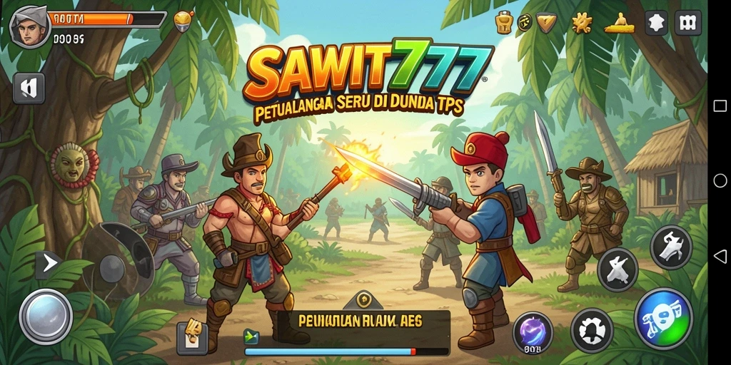 Tangkapan layar menampilkan aksi seru dalam gameplay TPS.