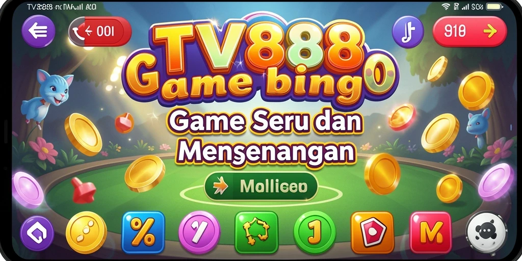 Tampilan gameplay Bingo yang menarik di TV888.