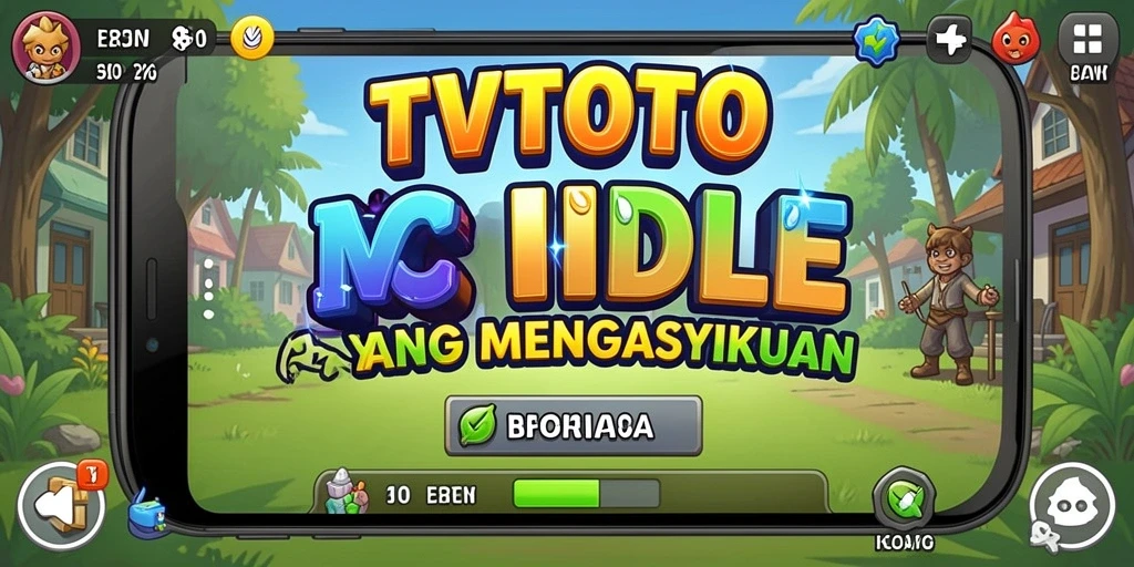 Tampilan gameplay TVTOTO yang menarik dan memukau.